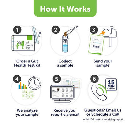 AnimalBiome Dog Gut Health Test – DoggyBiome At Home Stool Testing Kit, Canine Fecal Analysis for Digestive Issues, Diarrhea & Allergy Insights w/Personalized Report & Custom Plan (Dogs Outside US) AnimalBiomeBuy Supplements Australia
