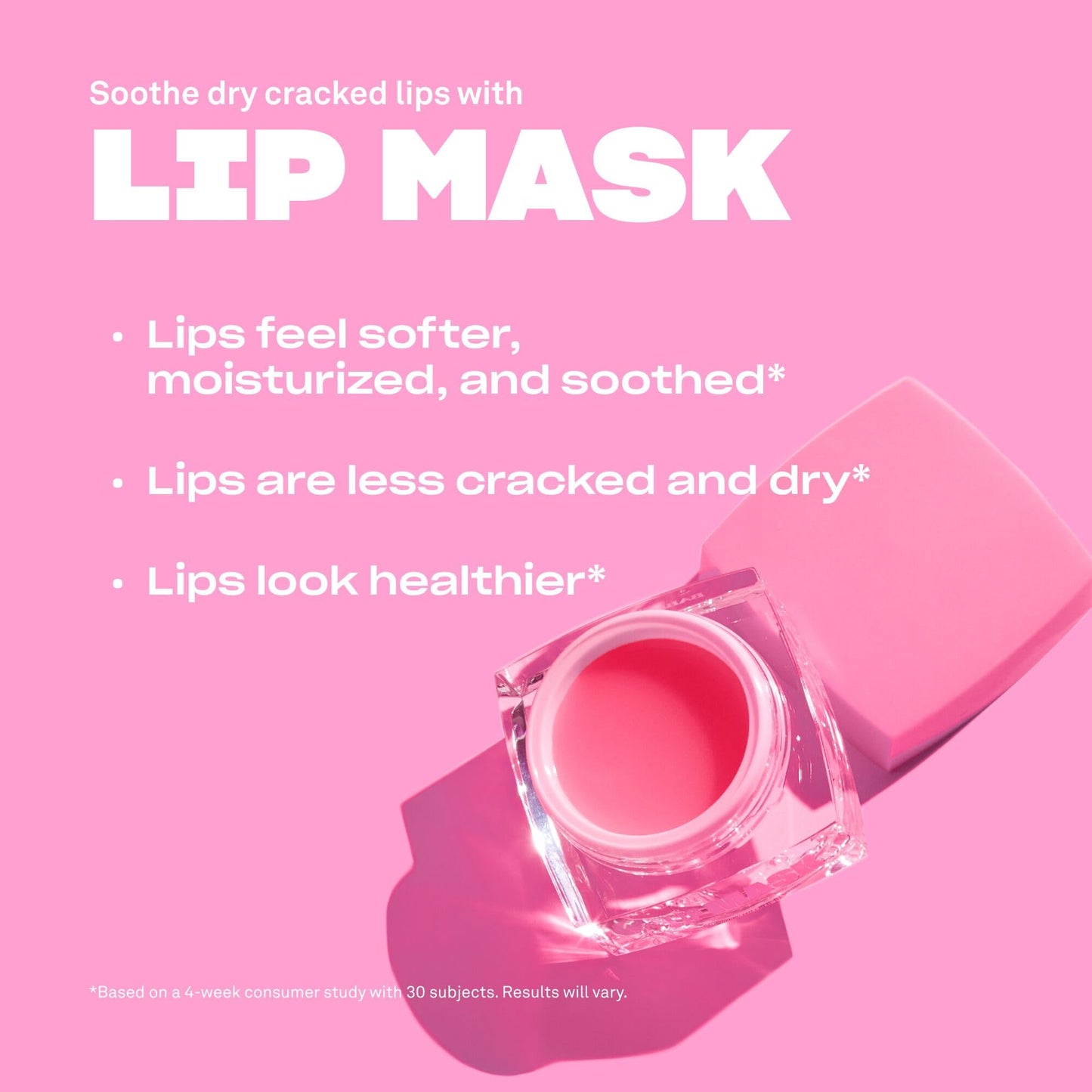 Babe Original Babe Glow Fragrance-Free Lip Sleeping Mask for Softer Lips, Hyaluronic Acid & Antioxidant Infused for Smoothe