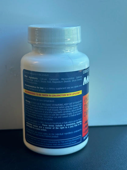 Lipozene MetaboUP Plus - 2 60 Ct Bottles - Thermogenic Weight Loss - Energy Booster Pills