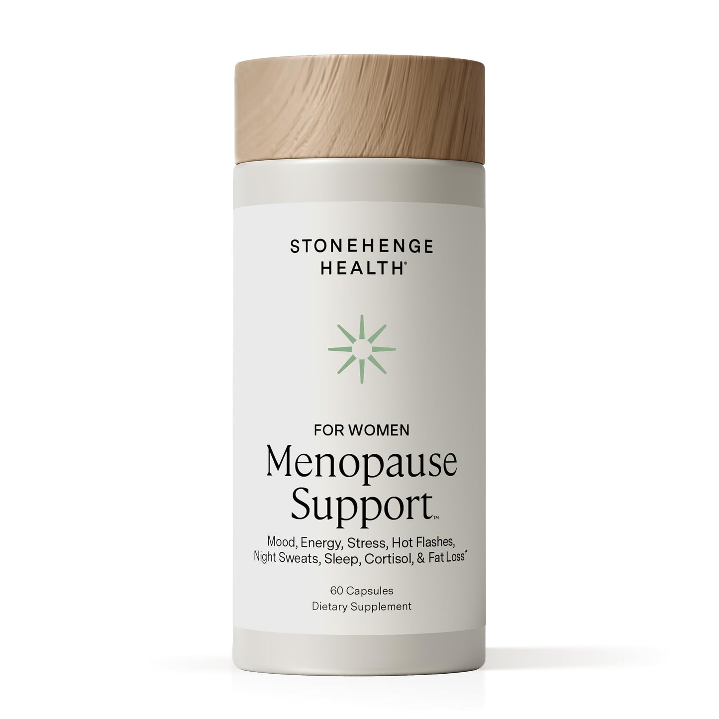 Stonehenge Health for Women Menopause Support for Peri + Menopause + Post - Mood, Energy, Stress, Hot Flashes, Night Sweats, Sleep & Cortisol, Chromax Chromium, Vitamin D3, KSM-66 Ashwagandha Extract Stonehenge HealthBuy Supplements Australia