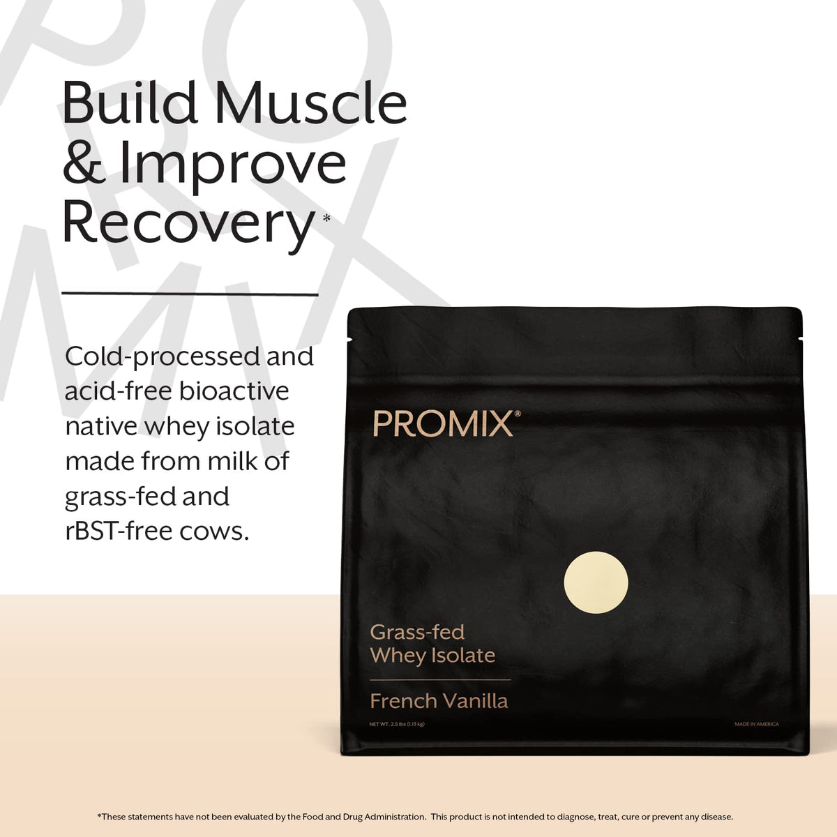 Promix Whey Protein Isolate Powder - Grass-Fed & 100% All Natural - ­Post Workout ProMix NutritionBuy Supplements Australia