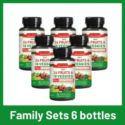 OmniNrf2 Postbiotic Supplement Capsules for Gut Health, Superfood with 24 Fruits & 18 Veggies & Fermented Herbal Plants, 90 Capsules for Antioxidant Support OmniNrf2Buy Supplements Australia