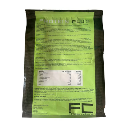 Fitness Culture Protein Plus, Whey Protein Powder with Added Glutamine, Immune and Digestive System Support GenericBuy Supplements Australia