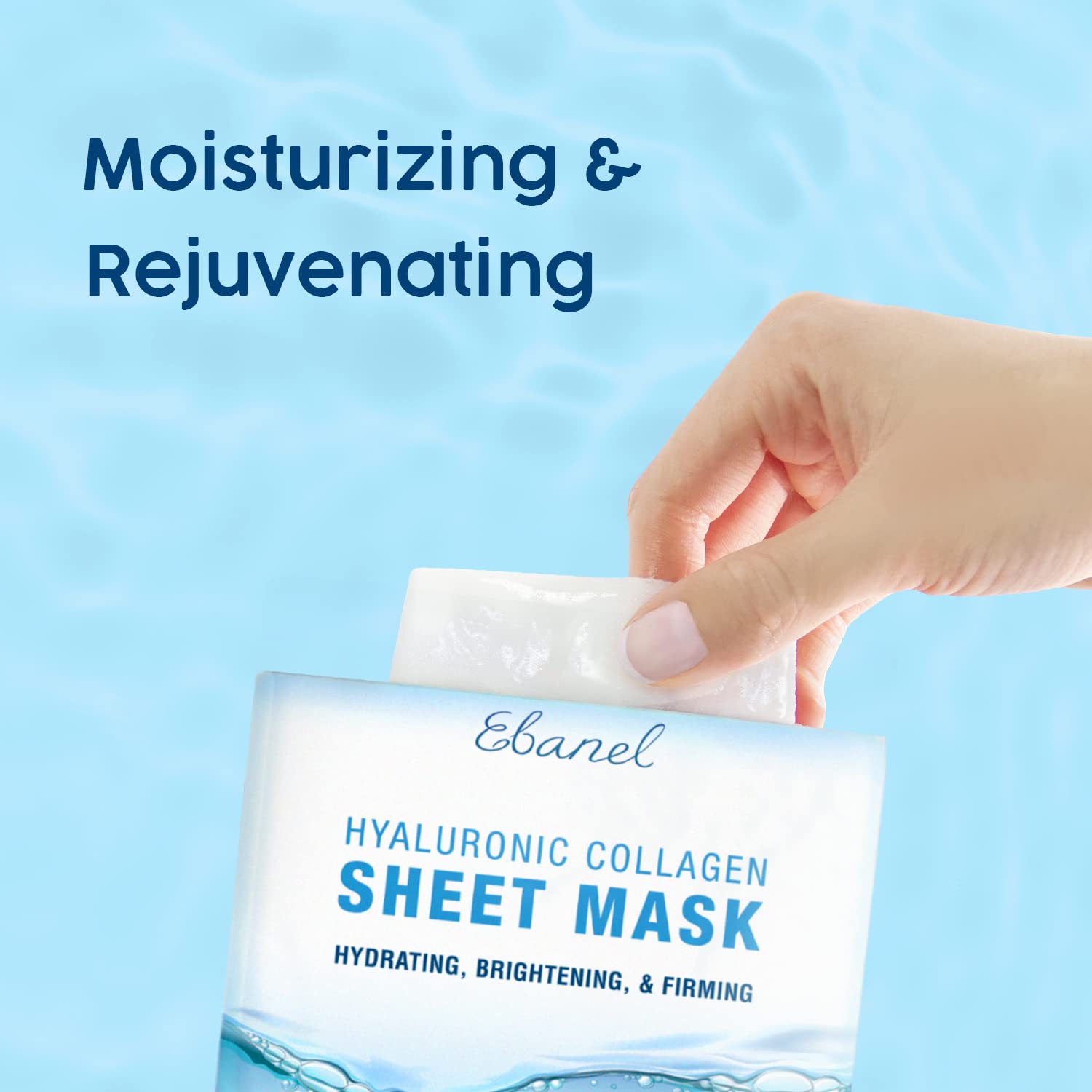 Ebanel Bundle of 15-Pack Collagen Face Mask, and Charcoal Peel Off Face Mask Ebanel buy supplements Au