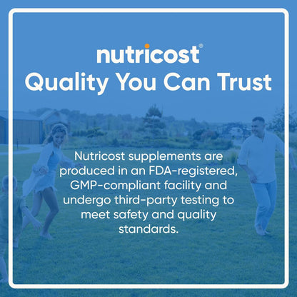 Nutricost Ashwagandha Herbal Supplement 600mg, 120 Capsules - Vegetarian, Non-GMO, Gluten Free, Ashwagandha Root NutricostBuy Supplements Australia