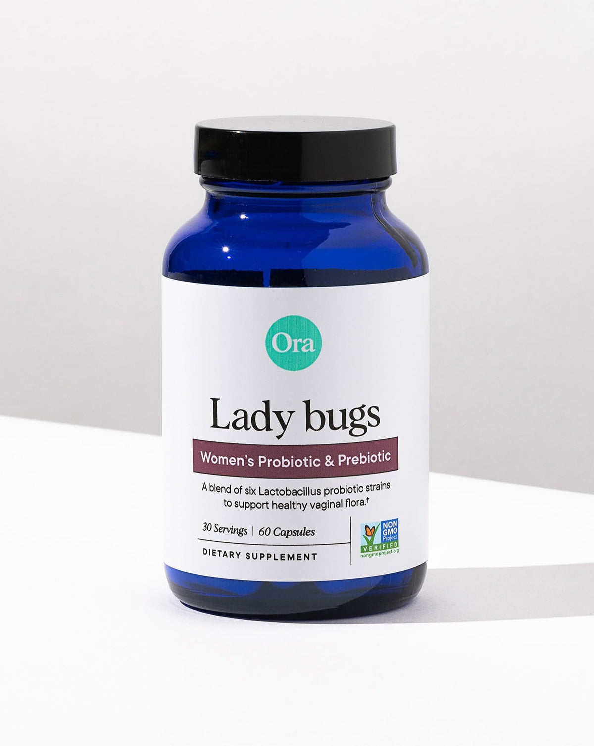 Ora Organic Prebiotics and Probiotics for Women - Lactobacillus for Vaginal and Urinary Tract Health, Contains 16 Billion CFU, 6 Strains - 1 Month Supply, 60 Vegan Probiotic Capsules Ora OrganicBuy Supplements Australia