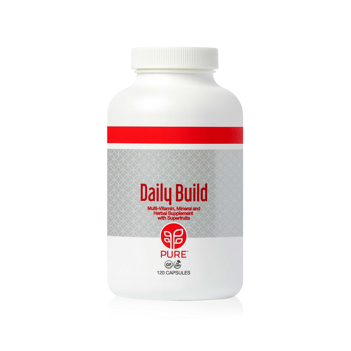 PURE Daily Build | 120 Capsules | Advanced Multivitamin Supplement | Enhanced with Essential Vitamins, Minerals PUREBuy Supplements Australia