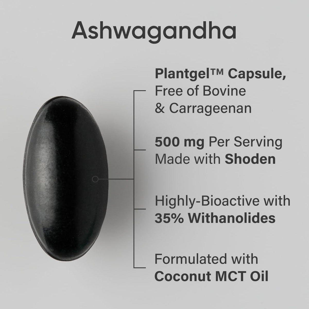 Sports Research® Ashwagandha Softgels with Coconut MCT Oil - Natural Adaptogen Sports ResearchBuy Supplements Australia