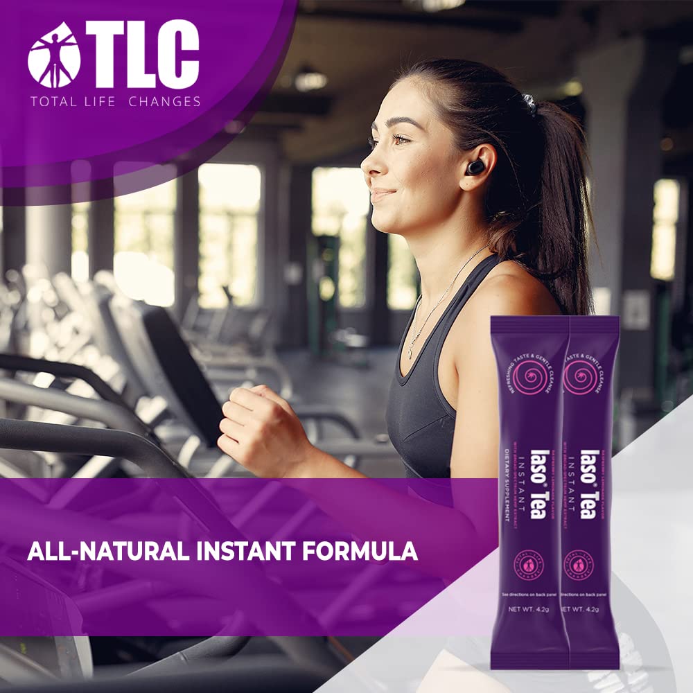 Total Life Changes Raspberry Lemonade Flavor Instant IASO Tea (15 Pack) Total Life ChangesBuy Supplements Australia