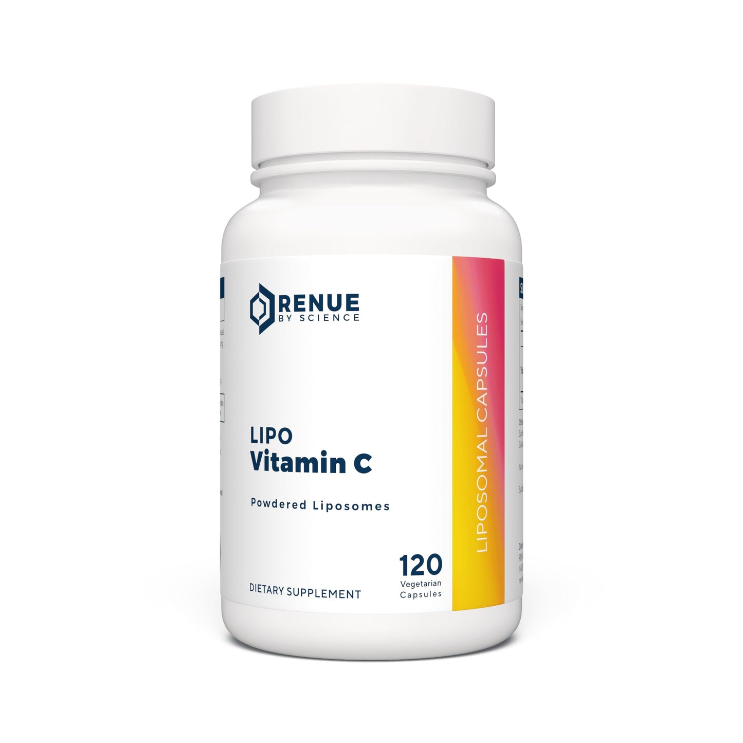 Renue By Science Vitamin C | High Strength Liposomal Supplement | 120 Capsules - 500mg VIT C per Serving | Non-GMO & Allergen Free | Made in The USA Third-Party Tested Renue By ScienceBuy Supplements Australia
