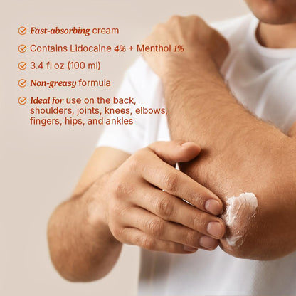 Santo Remedio Pain Relief Cream with Lidocaine & Menthol, Fast-Absorbing Non-Greasy Topical for Joint & Muscle Pain, Joint Support with MSM & Glucosamine, by Dr. Juan Rivera Santo RemedioBuy Supplements Australia