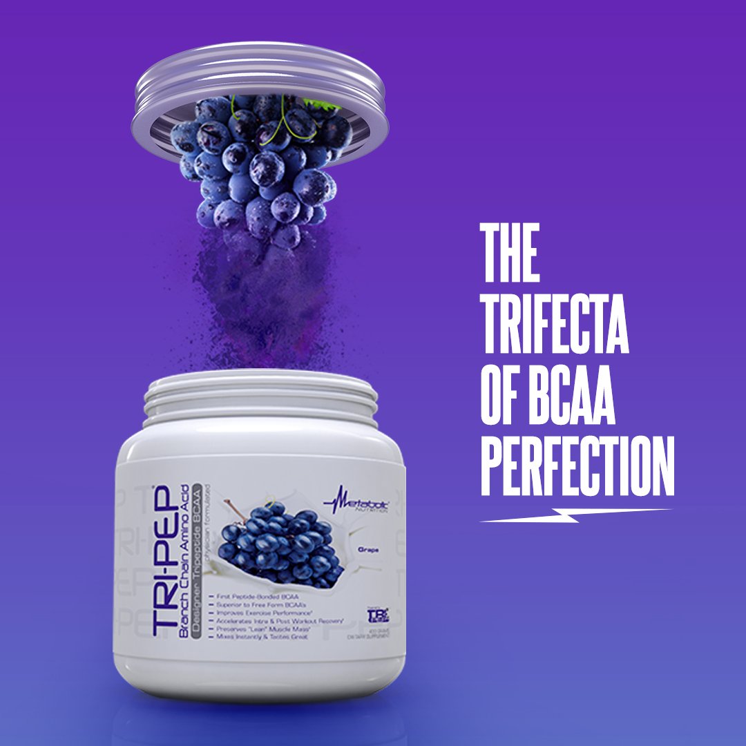 Metabolic Nutrition - TRIPEP - Tri-Peptide Branch Chain Amino Acid, BCAA Powder Metabolic NutritionBuy Supplements Australia