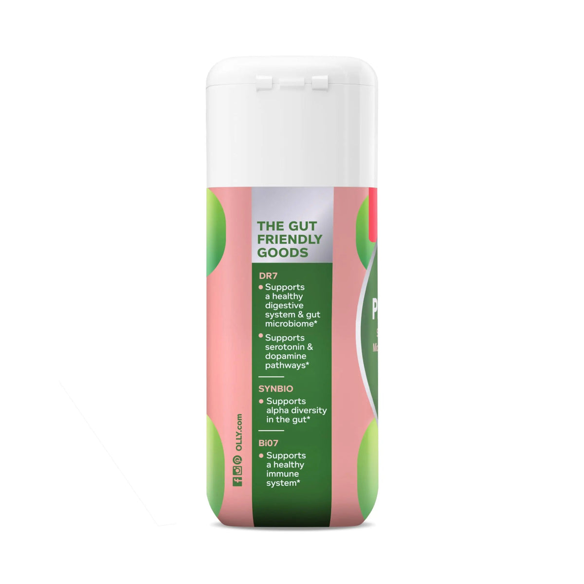 OLLY Big 10 Probiotic, Supports a Healthy Gut Microbiome,* 10 Billion CFUs, 30 Day Supply - 30 Count OLLYBuy Supplements Australia