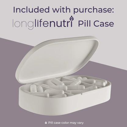LongLifeNutri NMNH 300mg (Dihydronicotinamide Mononucleotide) - 120 Vegan Capsules, 2-Month Supply, NMN Alternative, NAD Supplement for Energy & Longevity, Lab Tested, Made in USA LongLifeNutriBuy Supplements Australia