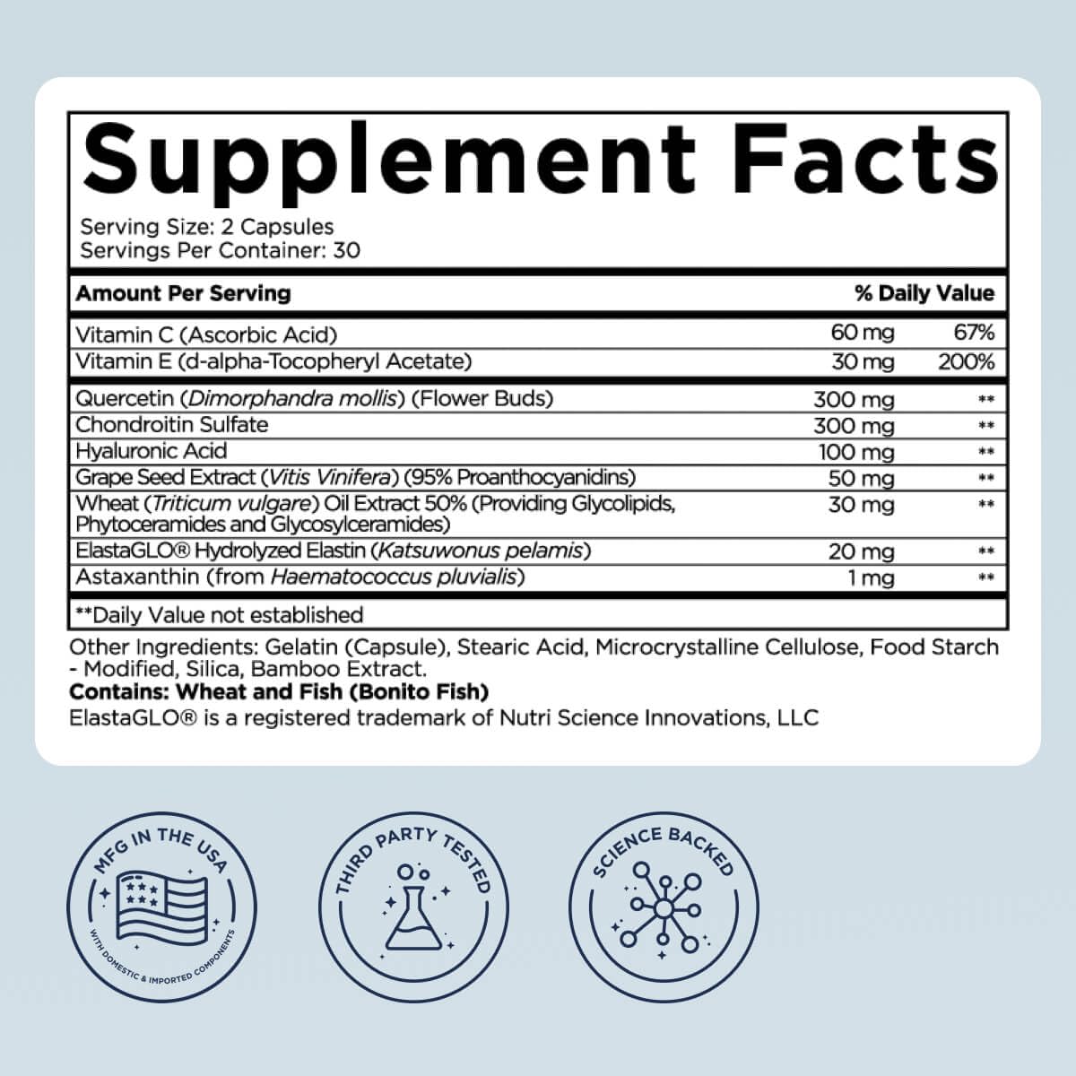 Beverly Hills MD Elastaboost Dietary Supplements for Aging Skin- Elastin Supporting Formula for Lifted, Firmer, Skin w/Hydrolyzed Elastin, Hyaluronic Acid, Vitamin C, Phytoceramides (60 Capsules) Beverly Hills MD buy supplements Au