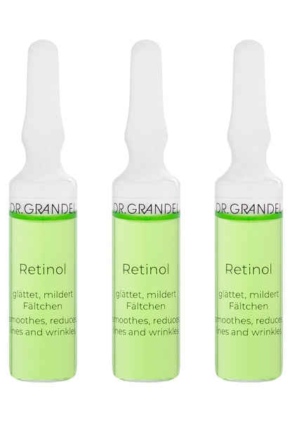 DR. GRANDEL Retinol Ampoules I smoothing, refining, regenerating ampoule against the signs of time Dr. Grandel buy supplements Au