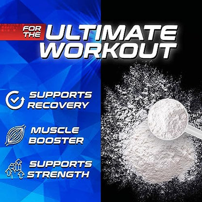 Micronized Creatine Monohydrate Powder - 100% Pure Unflavored Creatine Powder Nature's NutritionBuy Supplements Australia