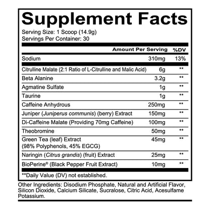 REDCON1 Total War Pre Workout - L Citrulline, Malic Acid, Green Tea Leaf Extract for Pump REDCON1Buy Supplements Australia