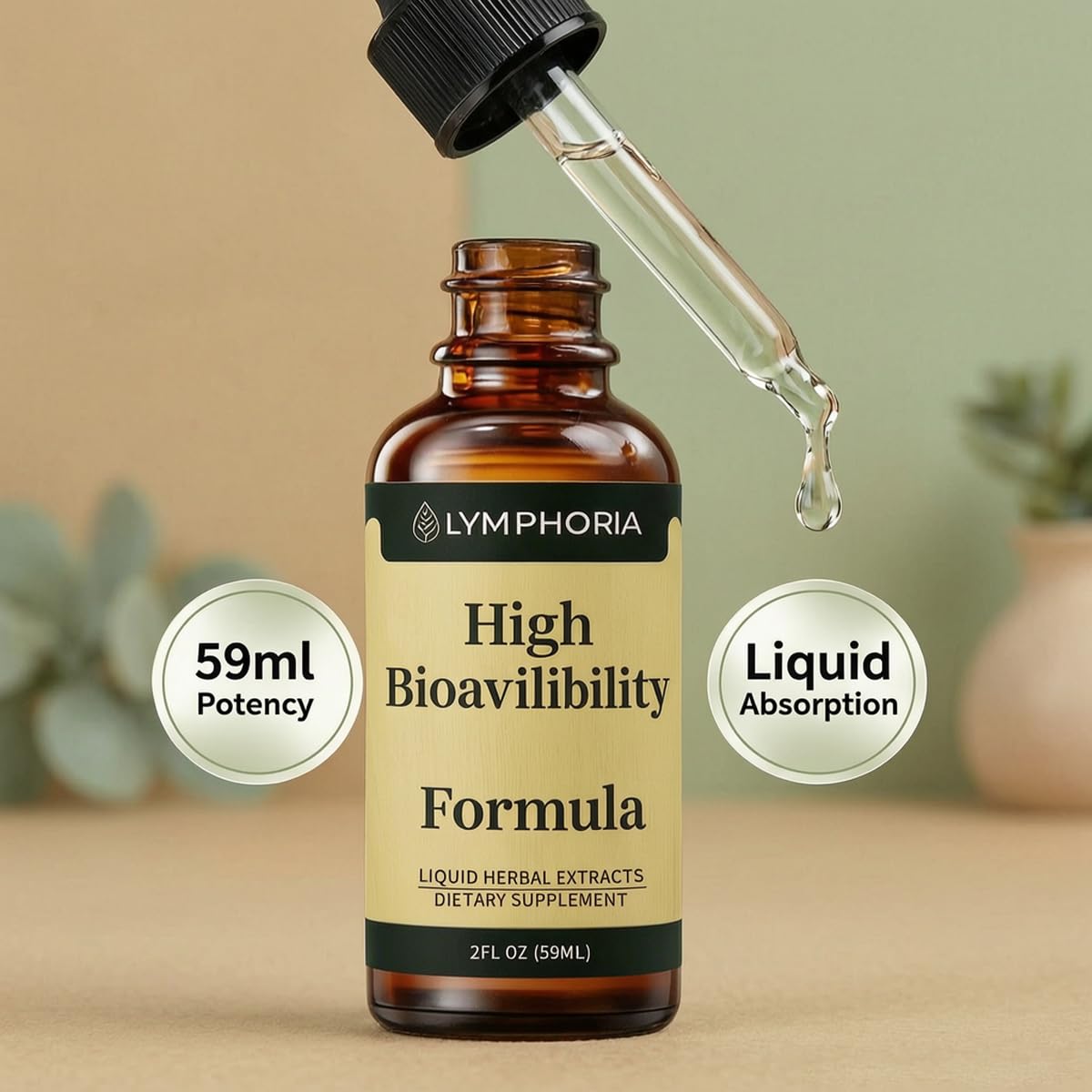 Lymphoria Lymphatic Drainage Drops, Lymphatic System Support, Immune System, Vegan & Non-GMO, Natural Herbal Blends(59ML/2FL.OZ) 2 tebazoew buy supplements Au