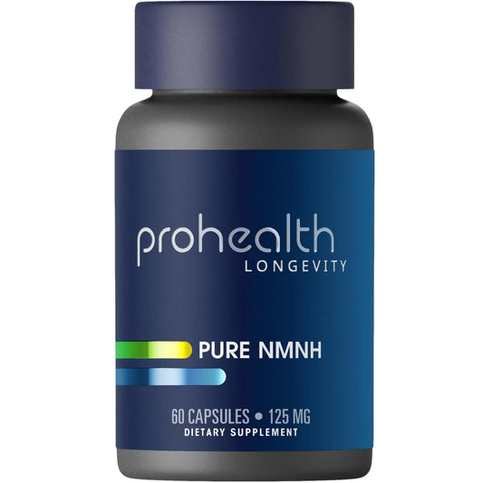 ProHealth Pure NMNH 125 mg | 60 Capsules | Next-Generation NAD+ Support with UthPeak™ Crystalline NMNH for Sustained Cellular Energy, Healthy Aging & Vitality | USA GMP-Manufactured ProHealthBuy Supplements Australia