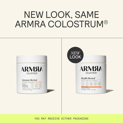 ARMRA Colostrum Powder | Blood Orange | Gut Health & Bloating | Skin & Hair | Immunity | Keto, Gluten & Fat-Free | 90 Servings ARMRABuy Supplements Australia