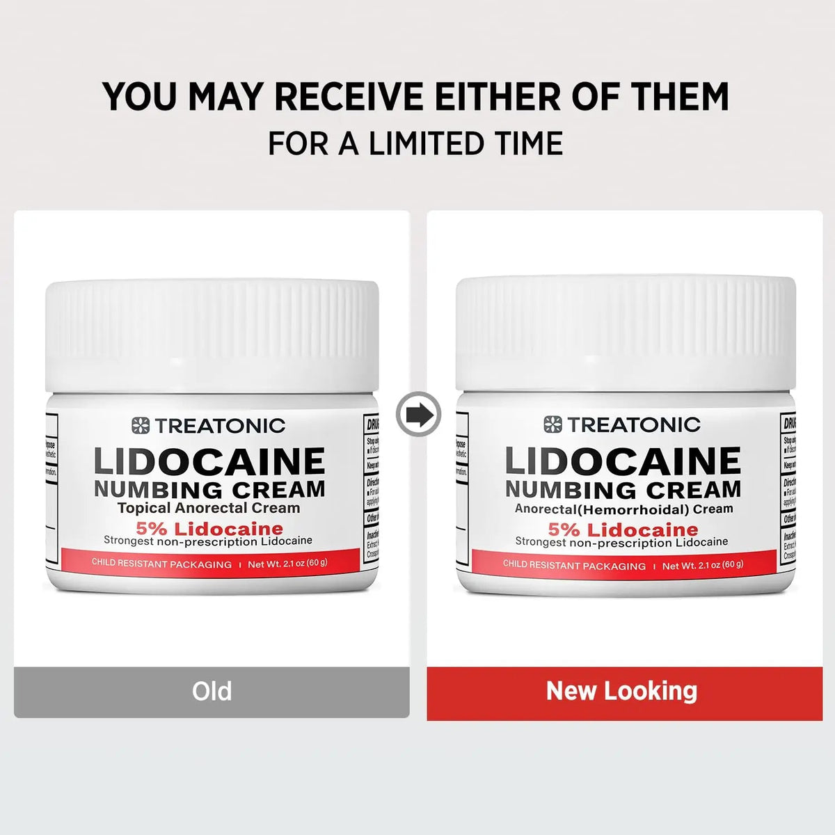 5% Lidocaine Topical Numbing Cream: Maximum Strength Topical Anesthetic Numb Cream for Pain Relief, Itching, Burning, Soreness, Hemorrhoid - Fast Acting & Long Lasting Numbing Formulation - 2.1 oz TreatonicBuy Supplements Australia