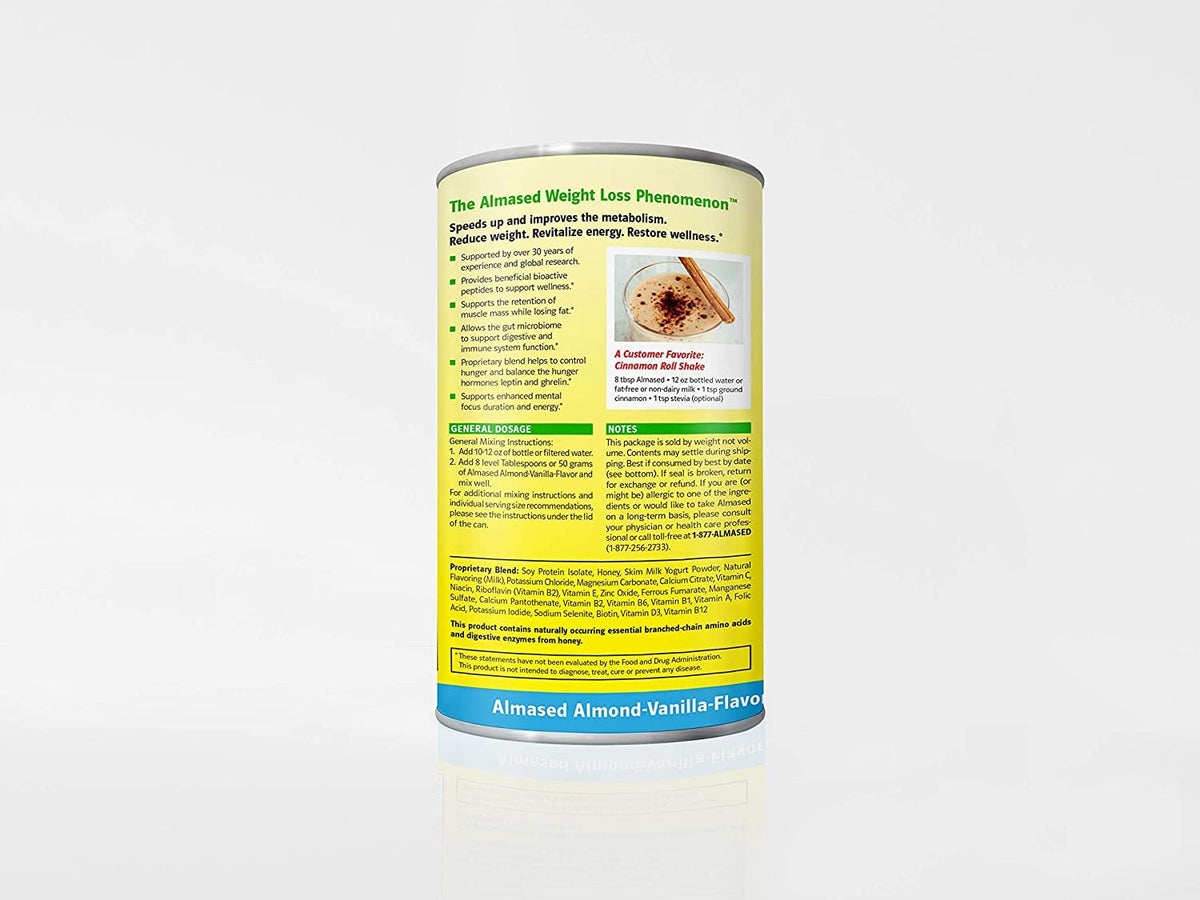 Almased Vanilla shakes – Gluten-Free, non-GMO Powder – Boost High Protein, Vanilla Flavor AlmasedBuy Supplements Australia