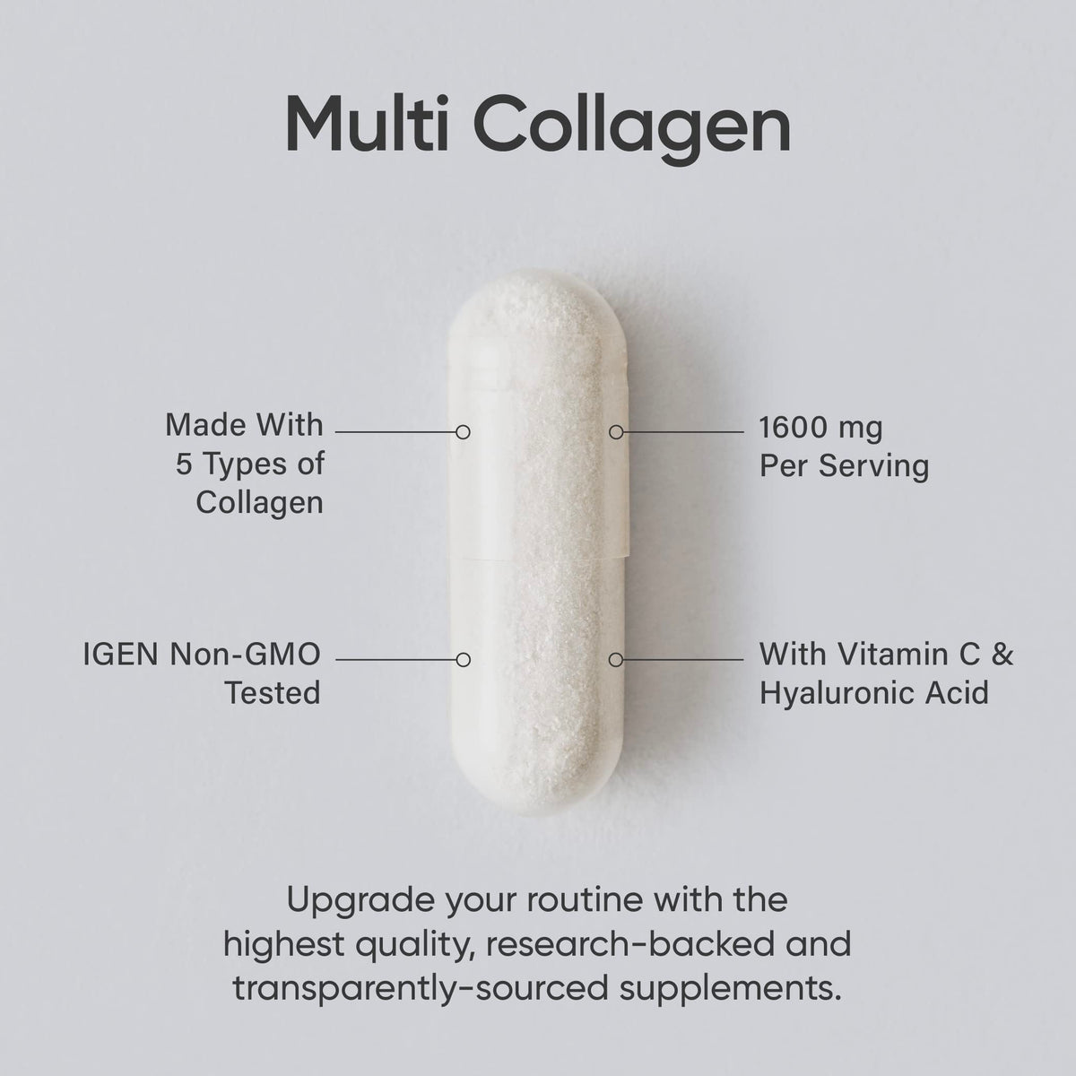 Sports Research Multi Collagen Pills (Type I, II, III, V, X) Hydrolyzed Collagen Peptides Sports ResearchBuy Supplements Australia
