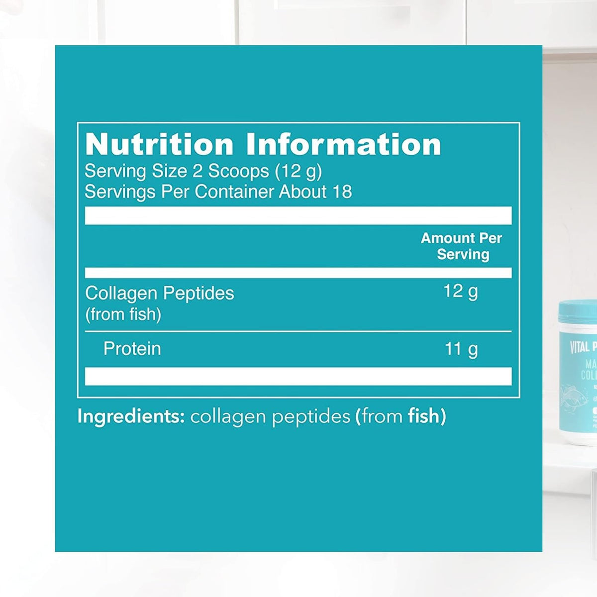 Vital Proteins Marine Collagen Peptides Powder Supplement - Hydrolyzed Collagen TudorBuy Supplements Australia