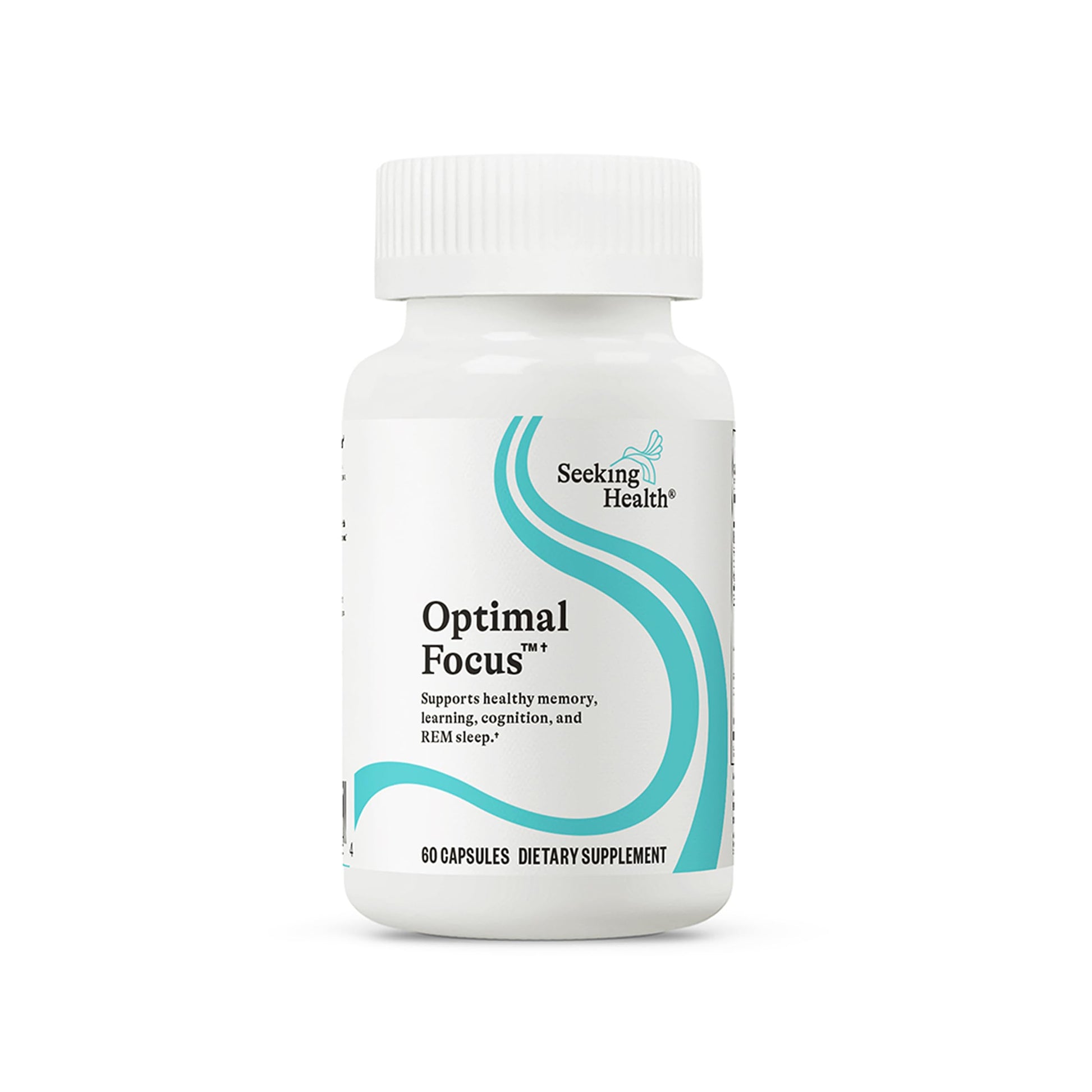 Seeking Health Optimal Focus, Stimulant-Free and Caffeine-Free Nootropic Support for Memory and Focus, with Choline, DHA from Algae, American Ginseng, Vegan and Vegetarian (60 Capsules) Seeking HealthBuy Supplements Australia