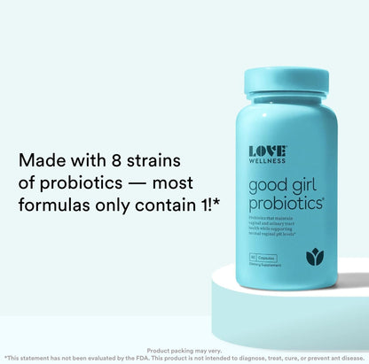 Love Wellness Good Girl Probiotics & The Killer | Vaginal pH Balance Supplement & Boric Acid Suppositories Love WellnessBuy Supplements Australia