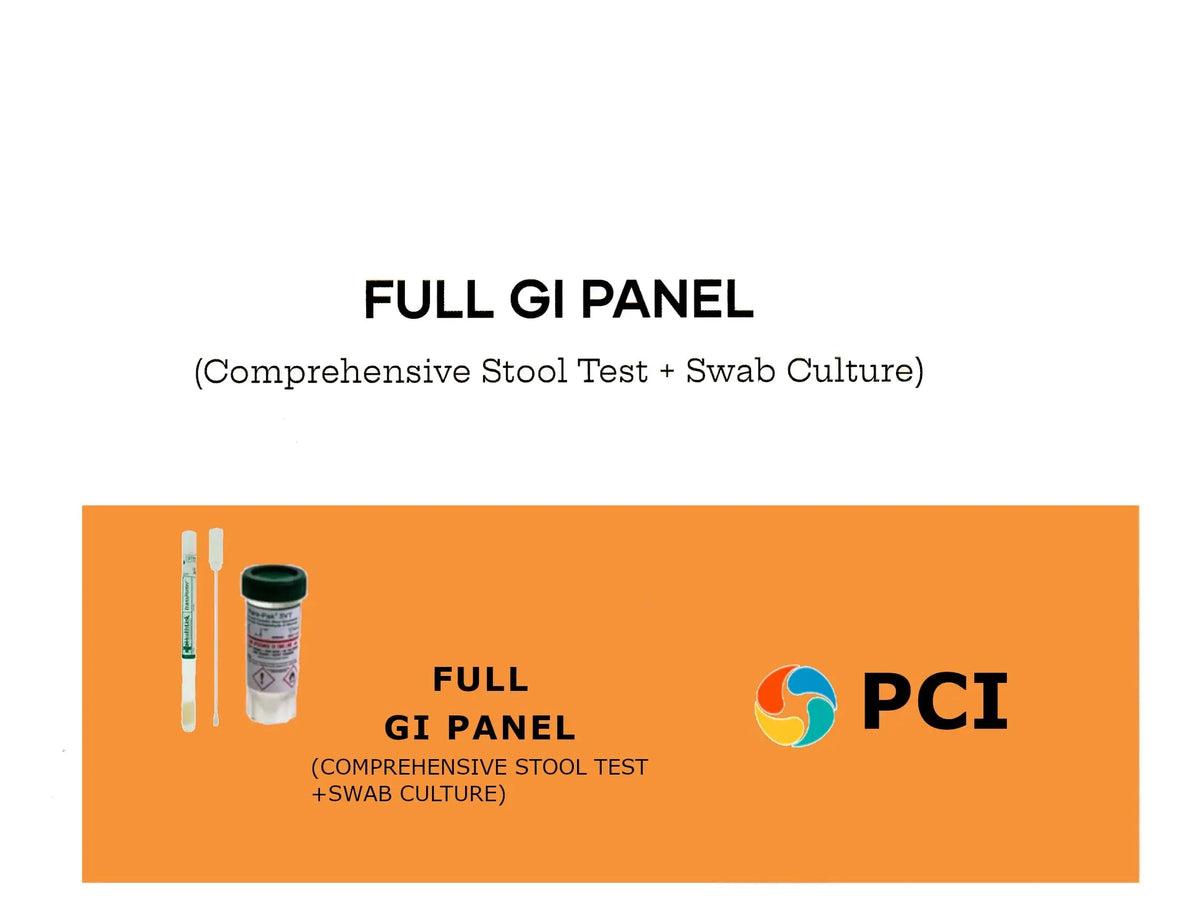 Comprehensive GI Health Panel - Full Gut Microbiome & unwanted Organisms Screening PCIBuy Supplements Australia