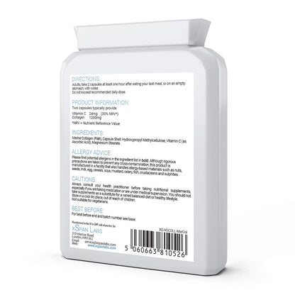 Marine Collagen 600mg 60 Capsules - Highly Bioavailable Naticol® Type 1 Xspan LabsBuy Supplements Australia