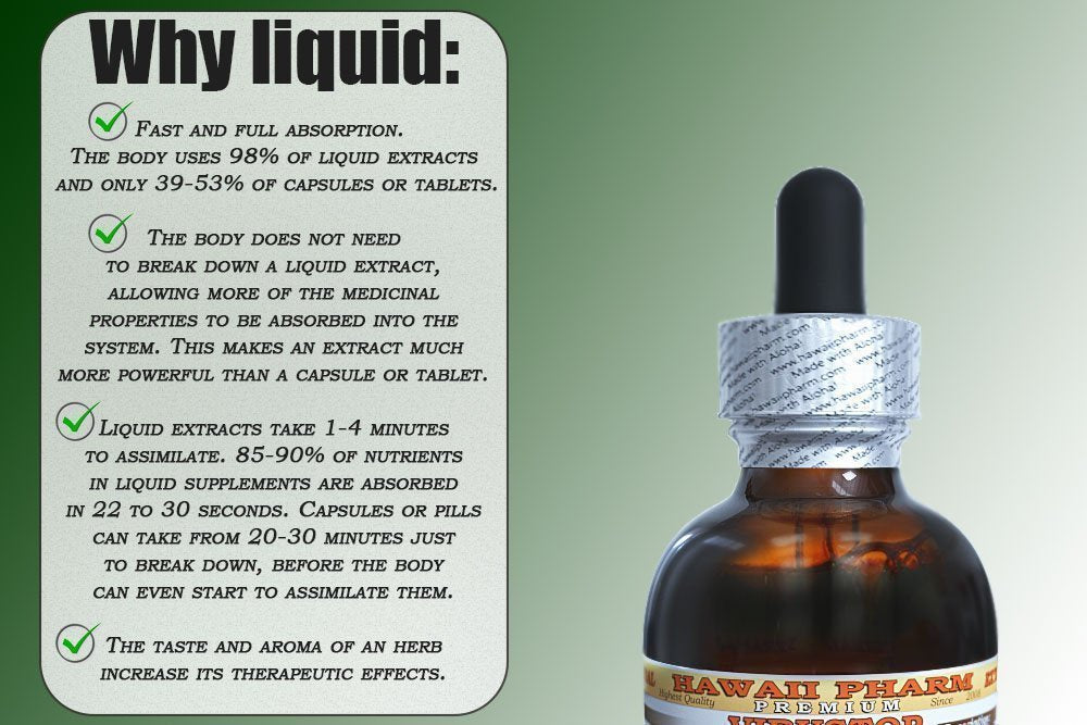 Wild Yam Liquid Extract, Wild Yam (Dioscorea Villosa) Tincture 2x32 oz HawaiiPharmBuy Supplements Australia