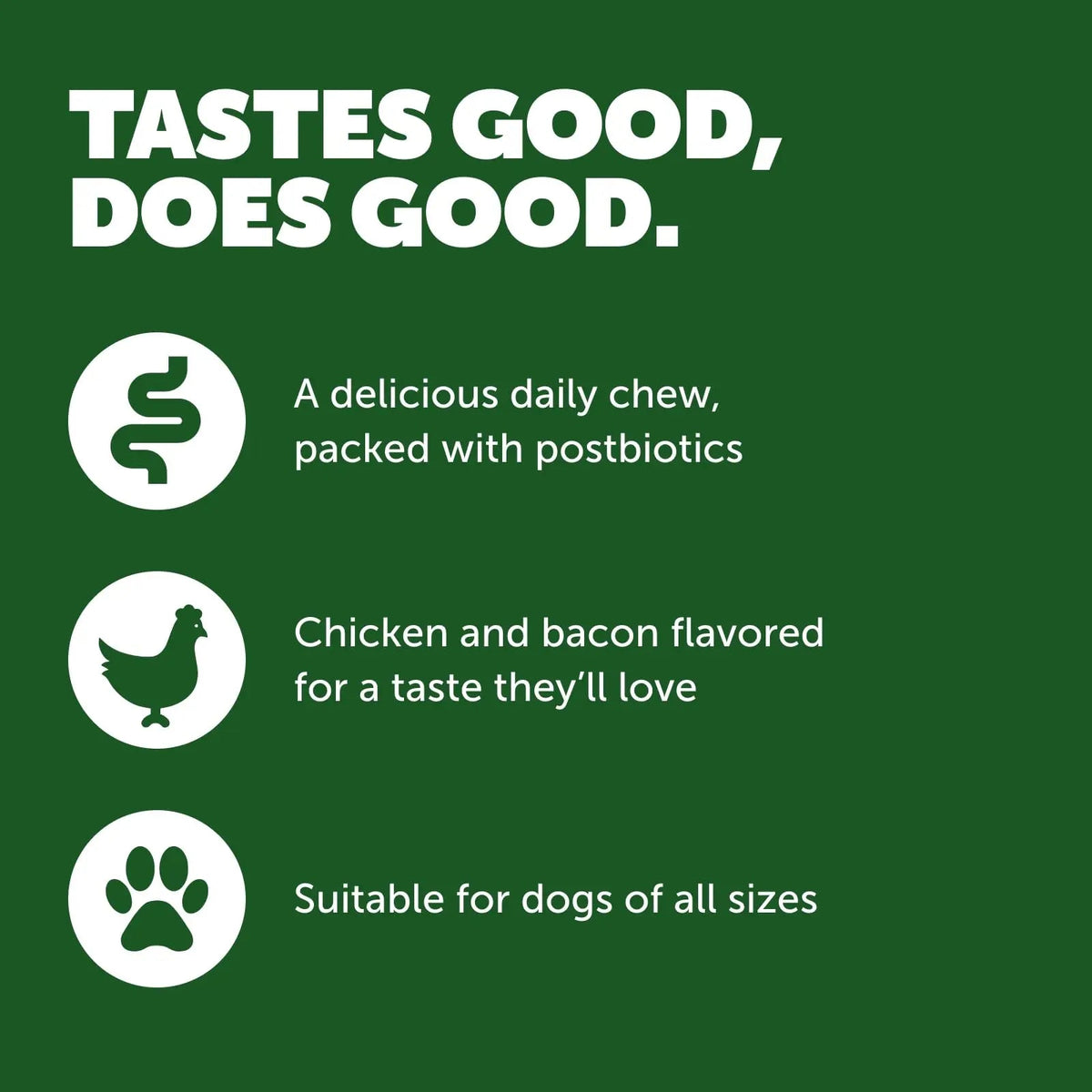 Protexin Daily Care Gut+ Mobility | 60 Dog Chews, Chicken and Bacon Flavor Dog Supplement | Probiotics for Dogs, Dog Postbiotics ProtexinBuy Supplements Australia