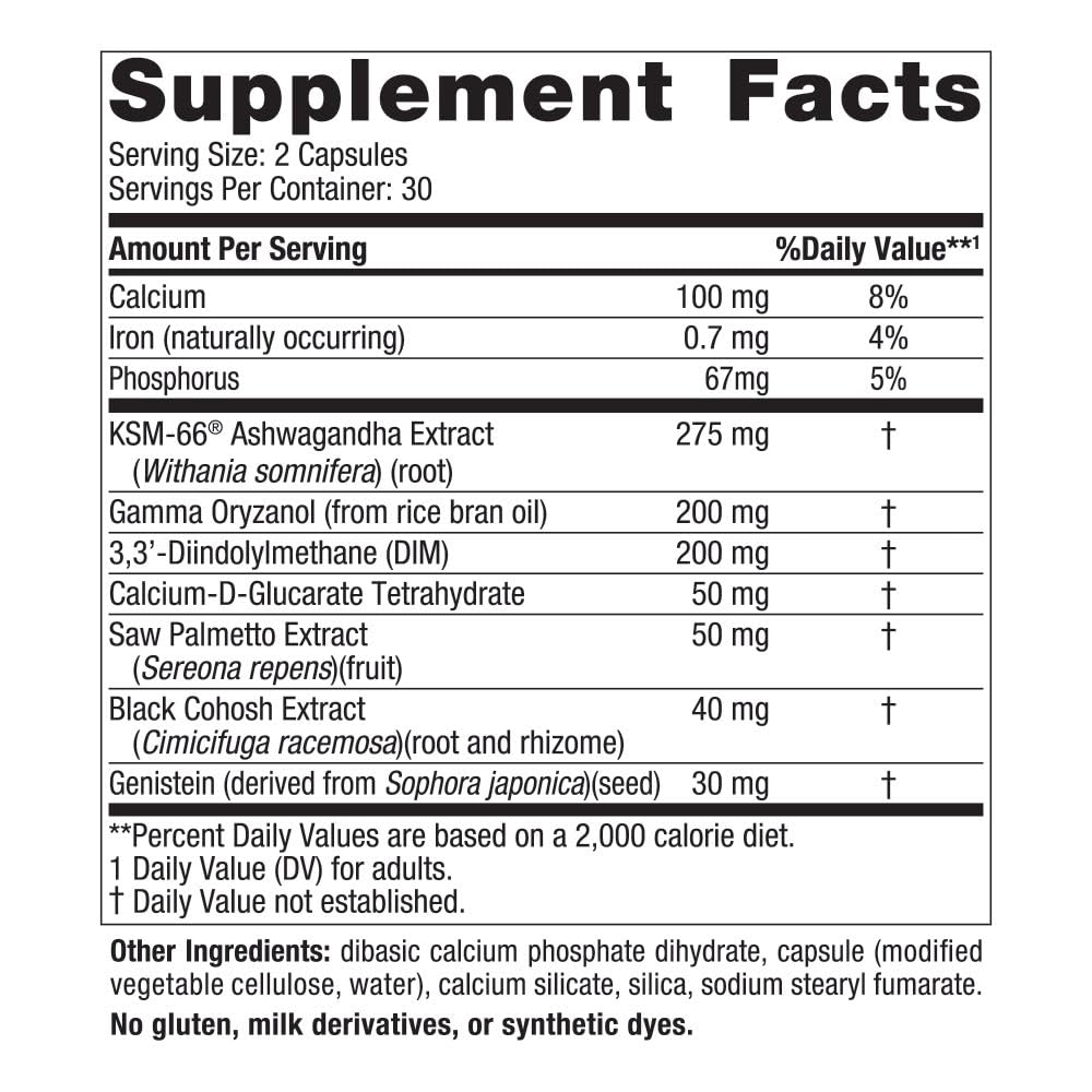 Nordic Naturals Menopause Support -Unflavored - 60 Capsules - Women’s Hormone-Support Supplement for Menopause, Mood Balance & Hot-Flash Support - Plant-Based Herbs and Phytoestrogens - 30 Servings Nordic NaturalsBuy Supplements Australia