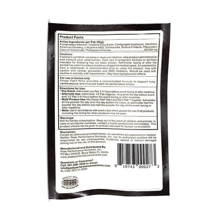 Peak Performance Nutrients Power Pak Nitro 90 Grams 1 Event