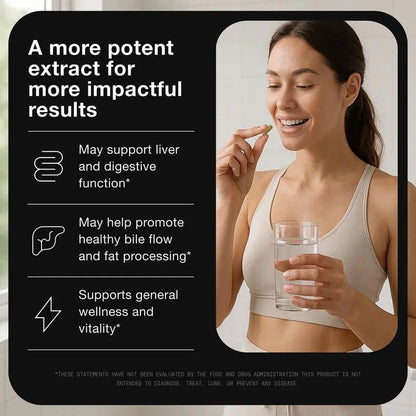 Toniiq Artichoke Extract 15:1 – with 5% Cynarin (60 mg) – 120 Vegan Capsules – Liver & Digestive Support - Lab Tested - Non-GMO Toniiq buy supplements Au