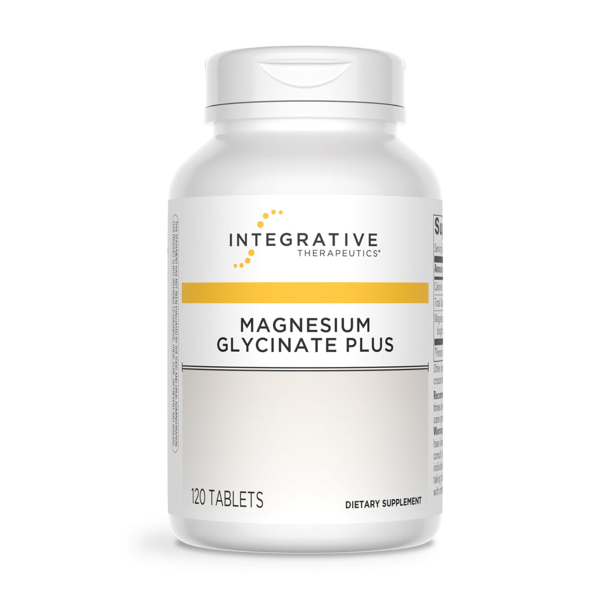 Integrative Therapeutics Magnesium Glycinate Plus - Brain Function Support Supplement for Adults* - Supports Heart and Muscular Function* - Dairy-Free & Gluten-Free - 120 Count (60 Servings) Integrative TherapeuticsBuy Supplements Australia