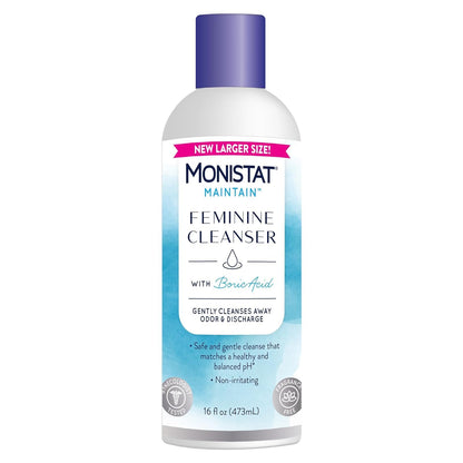 Monistat Boric Acid Feminine Cleanser, (2 Wash & 2 Cloth) Variety Pack MonistatBuy Supplements Australia