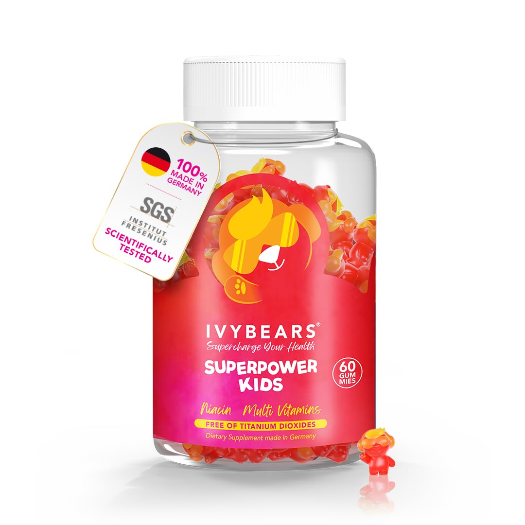 IvyBears® Superpower Kids - Multivitamin Gummies for Immune Support - Strengthen Children's Immune Systems with Vitamins C, D2, B6, A IvyBearsBuy Supplements Australia