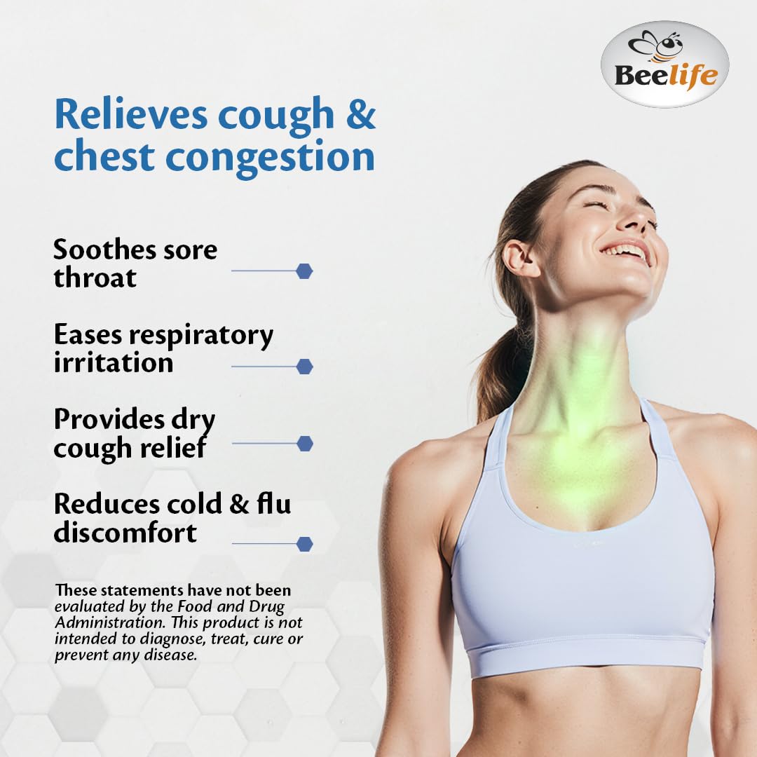 Beelife Expecto Cough Syrup - Triple-Action - Natural Cough Syrup for Kids & Adults - Made in Brazil Green Propolis - Zinc, Bromelain, Vitamin C- 150 ml BeelifeBuy Supplements Australia