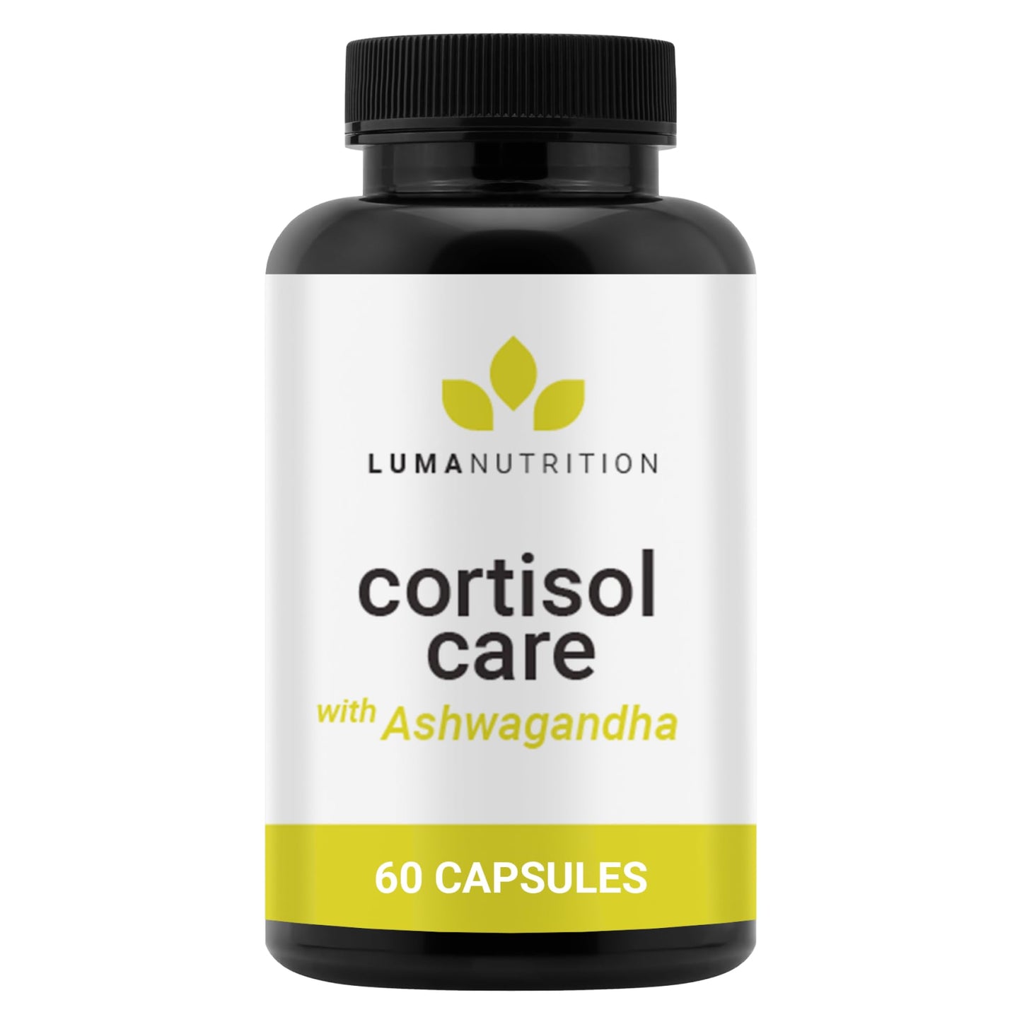 Luma Nutrition Cortisol Reducer and Manager - Ashwagandha + L-Theanine - Cortisol Supplements for Women and Men - Stress Relief, Restful Sleep, Detox, Lower and Control - 60 Capsules Luma NutritionBuy Supplements Australia
