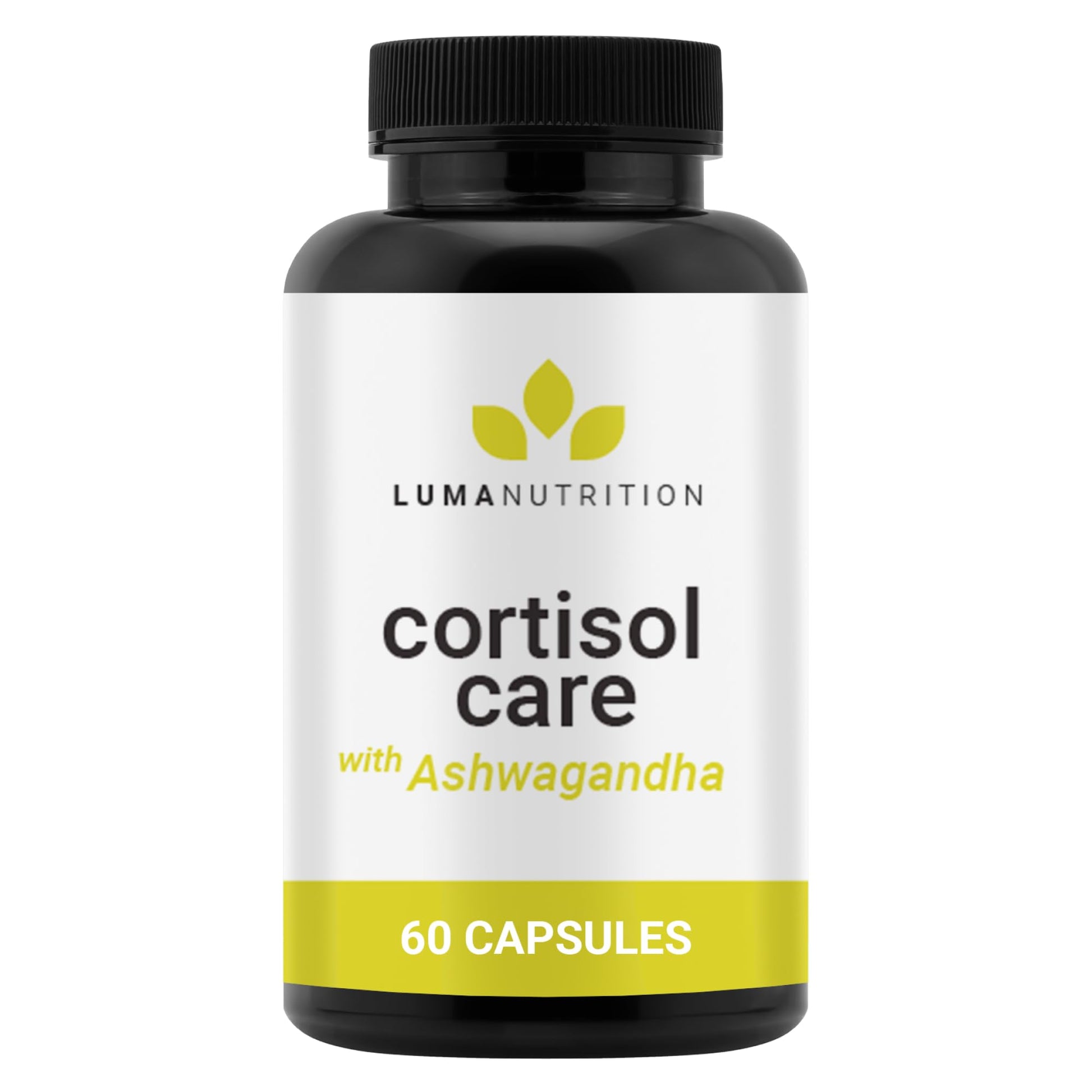 Luma Nutrition Cortisol Reducer and Manager - Ashwagandha + L-Theanine - Cortisol Supplements for Women and Men - Stress Relief, Restful Sleep, Detox, Lower and Control - 60 Capsules Luma NutritionBuy Supplements Australia