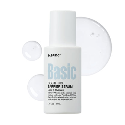 Dr.BRID C Soothing Barrier Face Serum - Instant Cooling & Calming Relief with Peptides, Cica & Microbiome, Helps Restore Barrier Resilience for Sensitive Skin, Fragrance-Free, 1.01 fl.oz. Dr.BRID C buy supplements Au