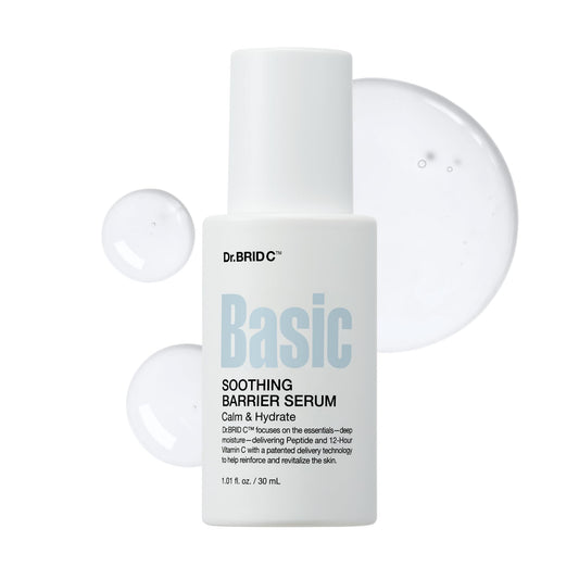 Dr.BRID C Soothing Barrier Face Serum - Instant Cooling & Calming Relief with Peptides, Cica & Microbiome, Helps Restore Barrier Resilience for Sensitive Skin, Fragrance-Free, 1.01 fl.oz. Dr.BRID C buy supplements Au