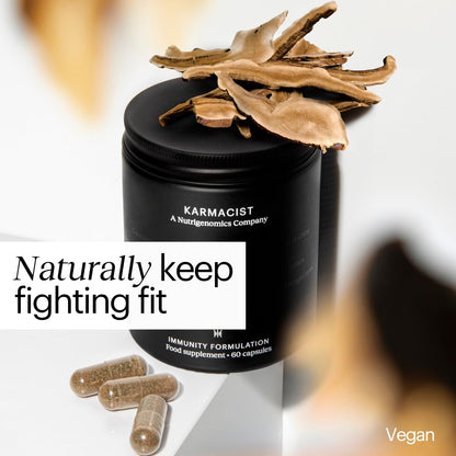 Immunity System Booster Supplement Promoting Natural Defence with Reishi & Amla KarmacistBuy Supplements Australia