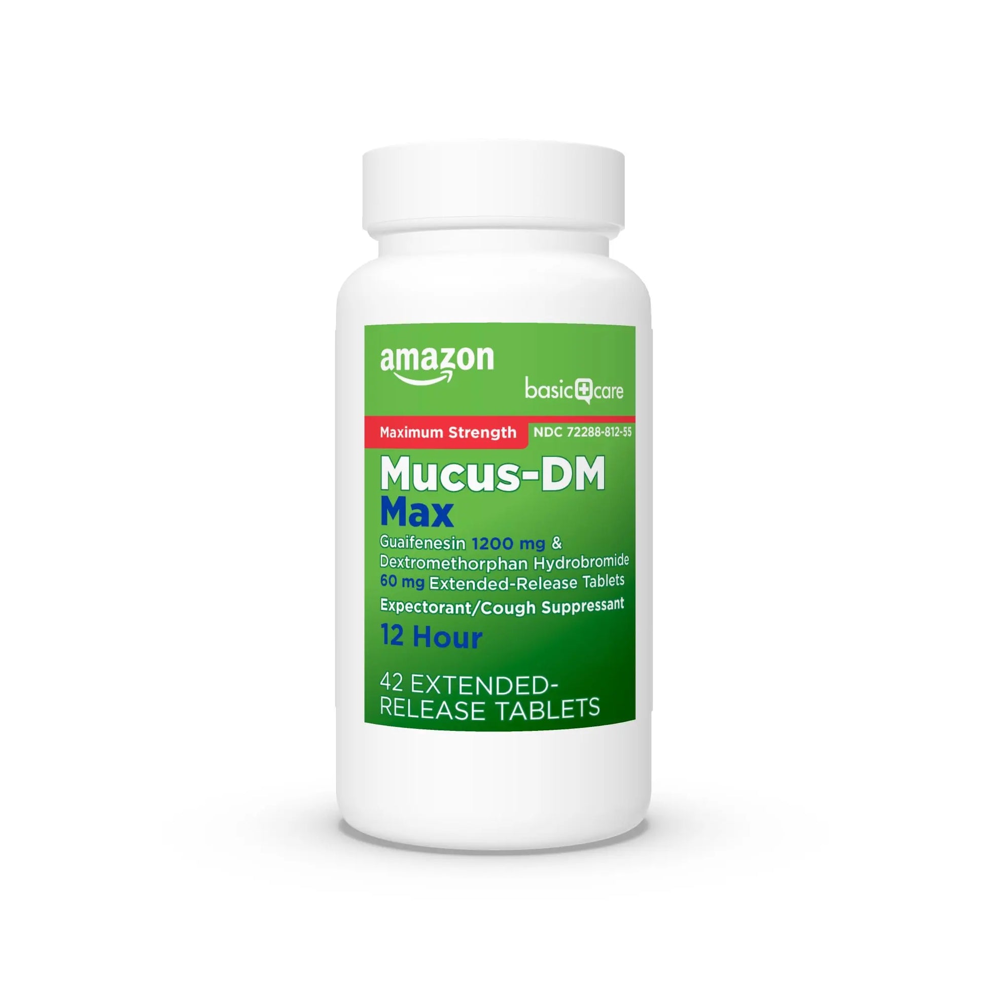 Amazon Basic Care Maximum Strength Mucus DM, Expectorant and Cough Suppressant Extended-Release Tablets, 42 Count Amazon Basic Care buy supplements Au