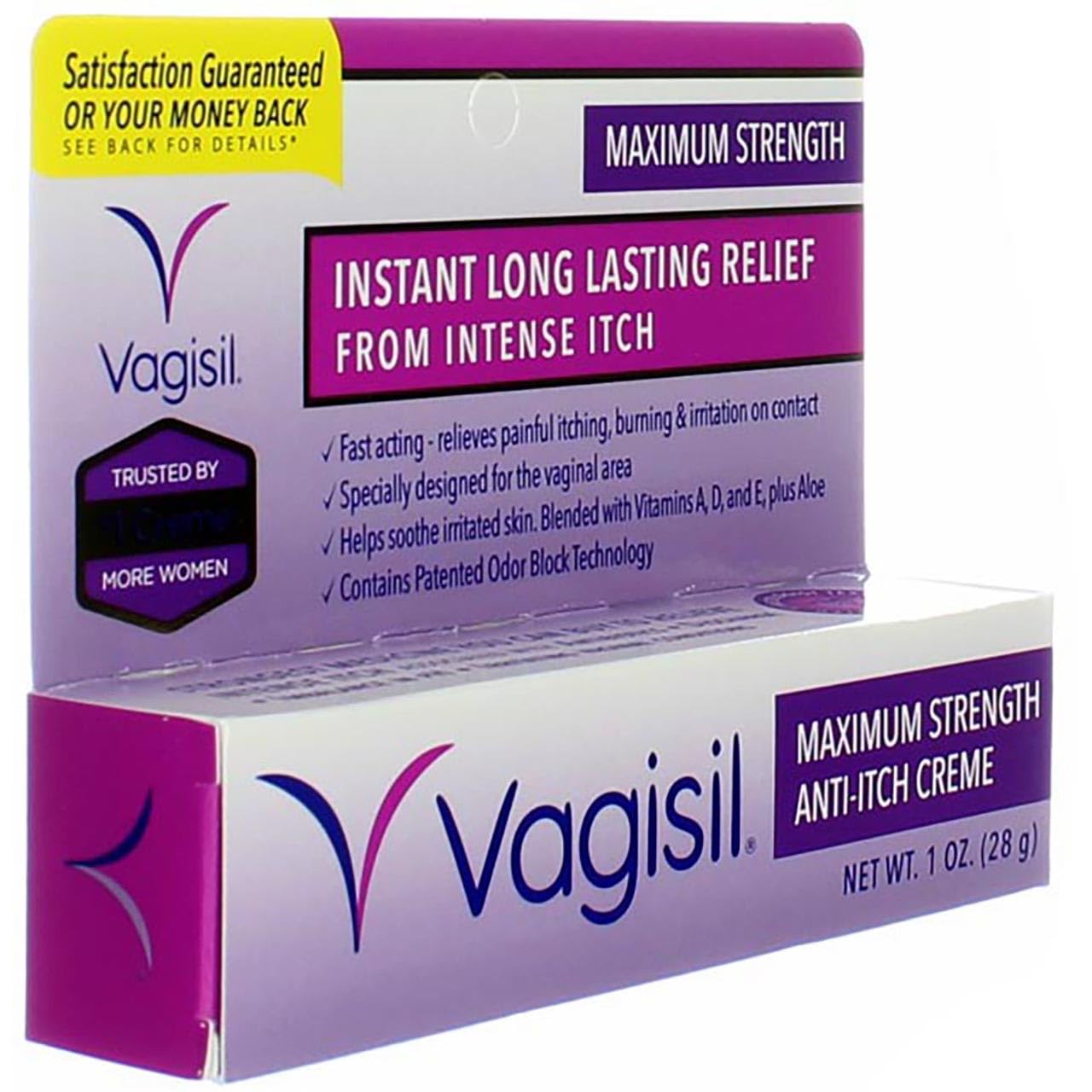 Vagisil Maximum Strength Anti-Itch Creme 1 oz (Pack of 9) VagisilBuy Supplements Australia
