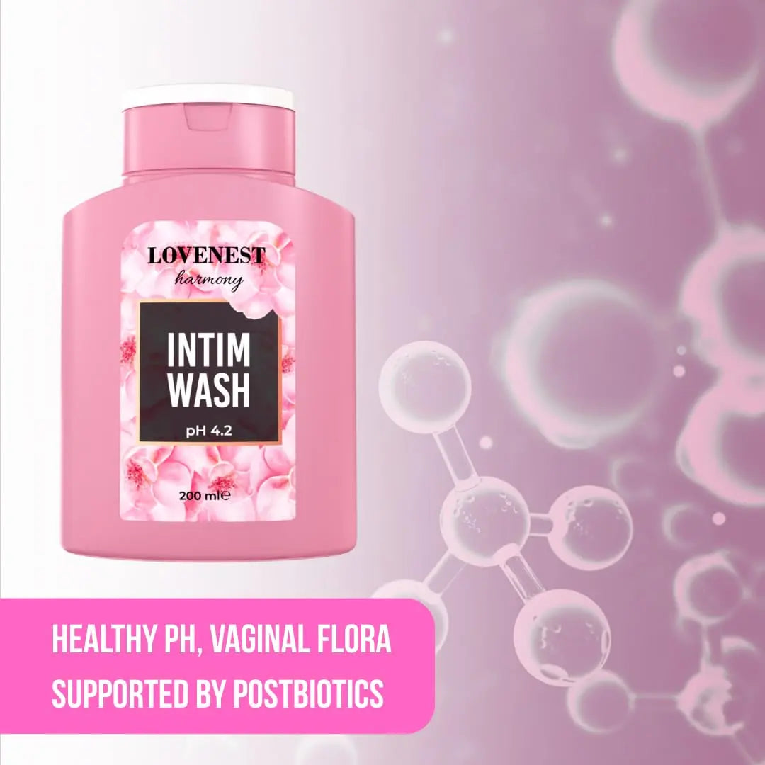 Lovenest Intimate Wash for Women – pH Balanced, Odor Control, Postbiotic Formula – Hypoallergenic, Paraben-Free, Derma-Tested Feminine Hygiene Wash 200 mL by Marqueens Beauty MARQUEENSBEAUTYBuy Supplements Australia